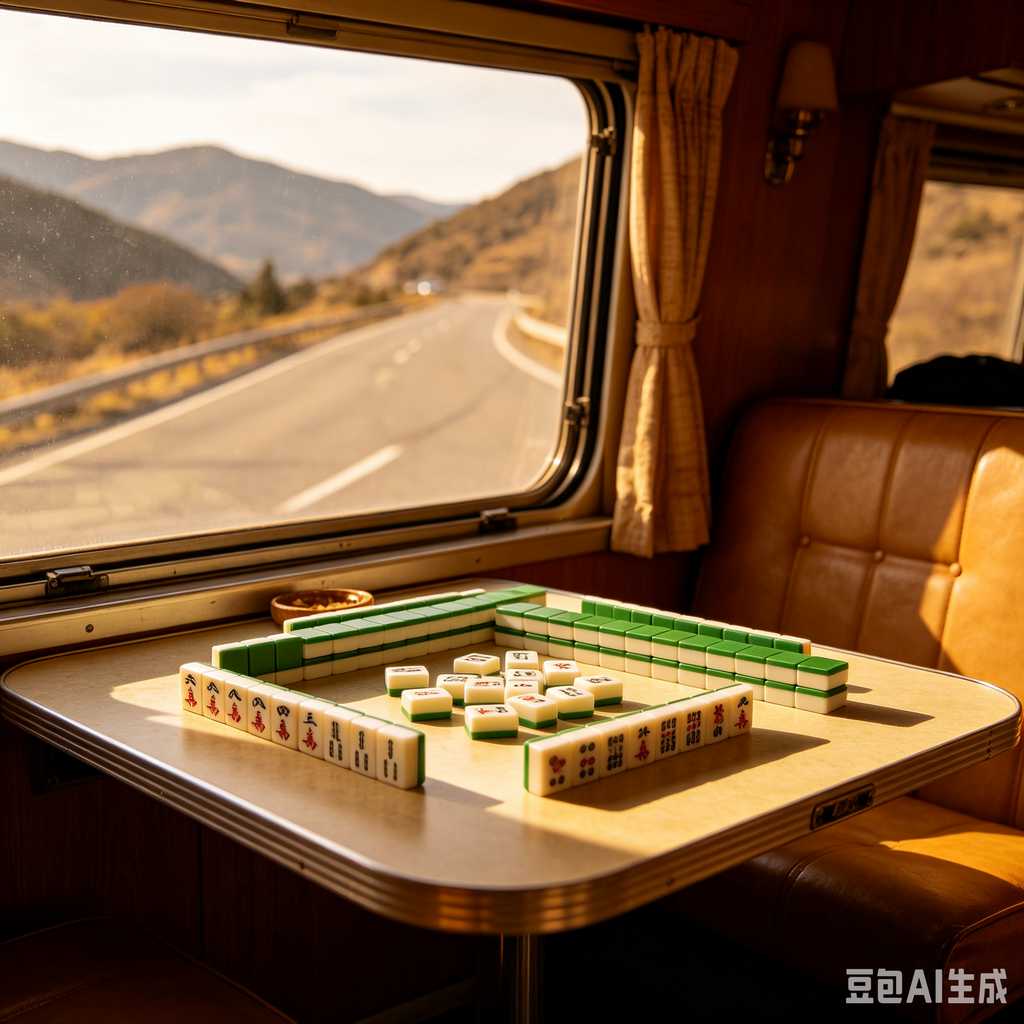 stable print mahjong set