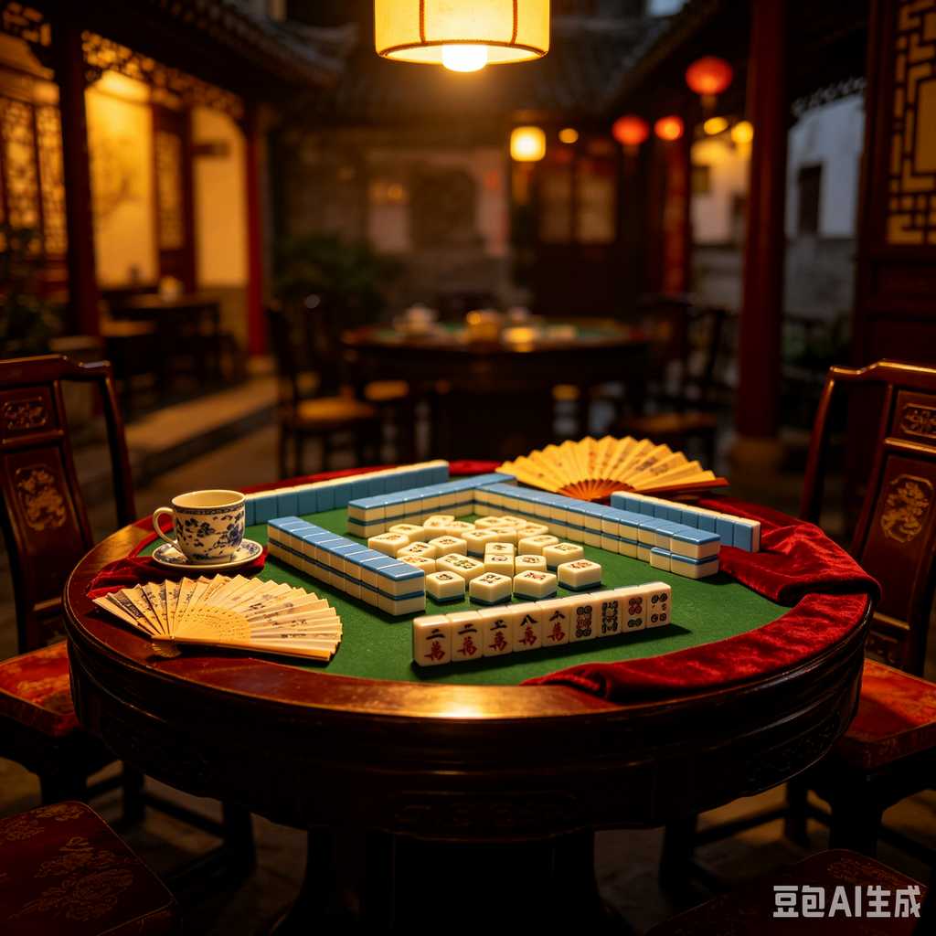 mini pocket mahjong travel set