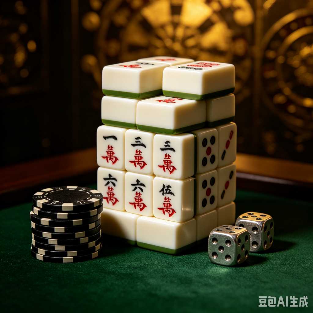 hand painted mahjong tiles