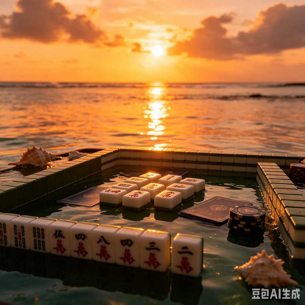 premium resin mahjong game set